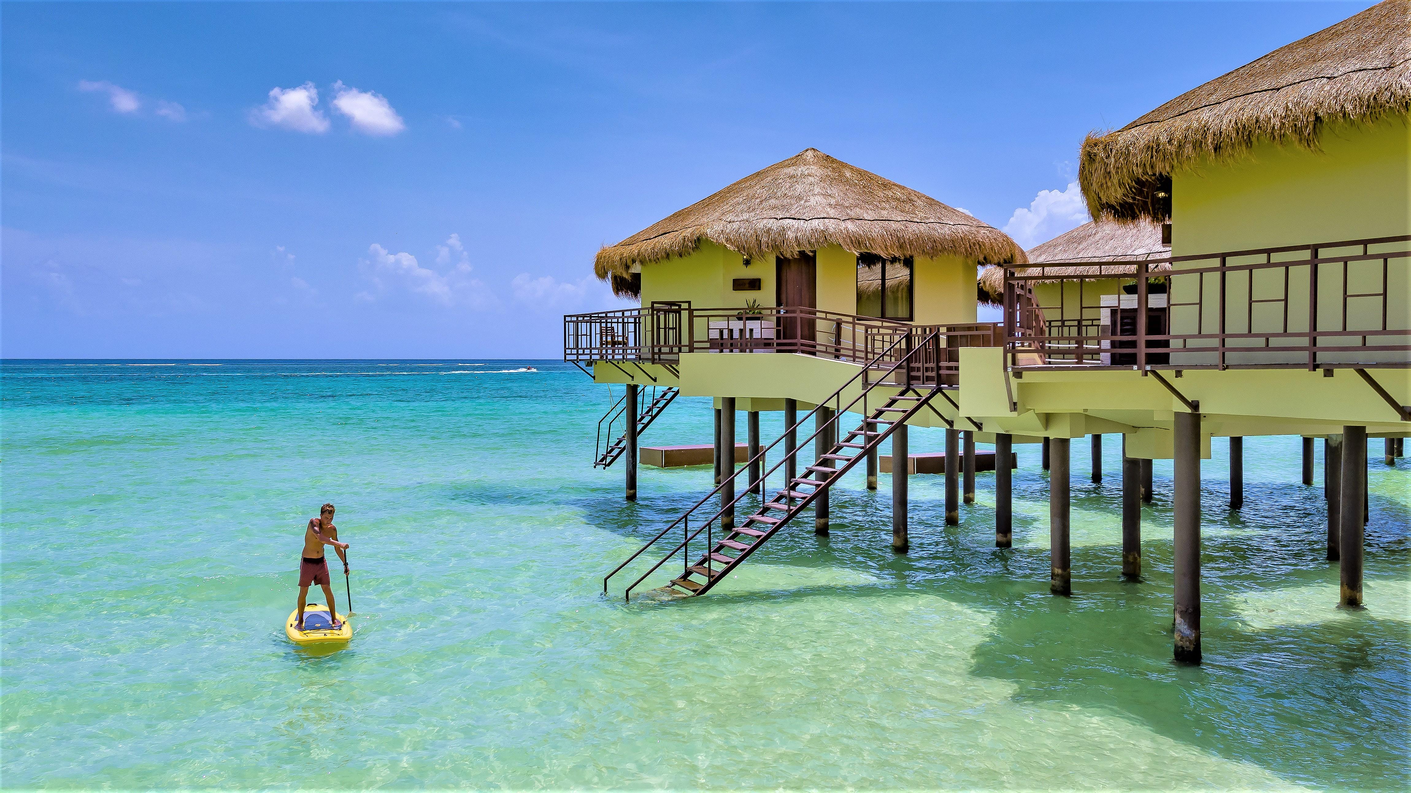 Palafitos Overwater Bungalows Catamaran, Cenote & More Inclusive (Adults Only) Playa del Carmen Extérieur photo