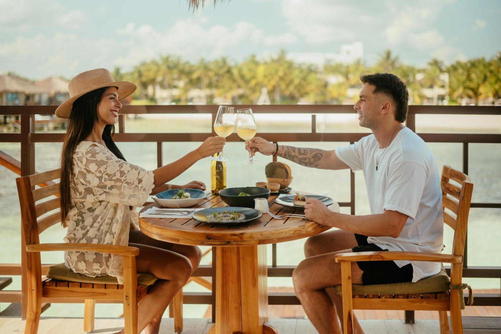Palafitos Overwater Bungalows Catamaran, Cenote & More Inclusive (Adults Only) Playa del Carmen Extérieur photo