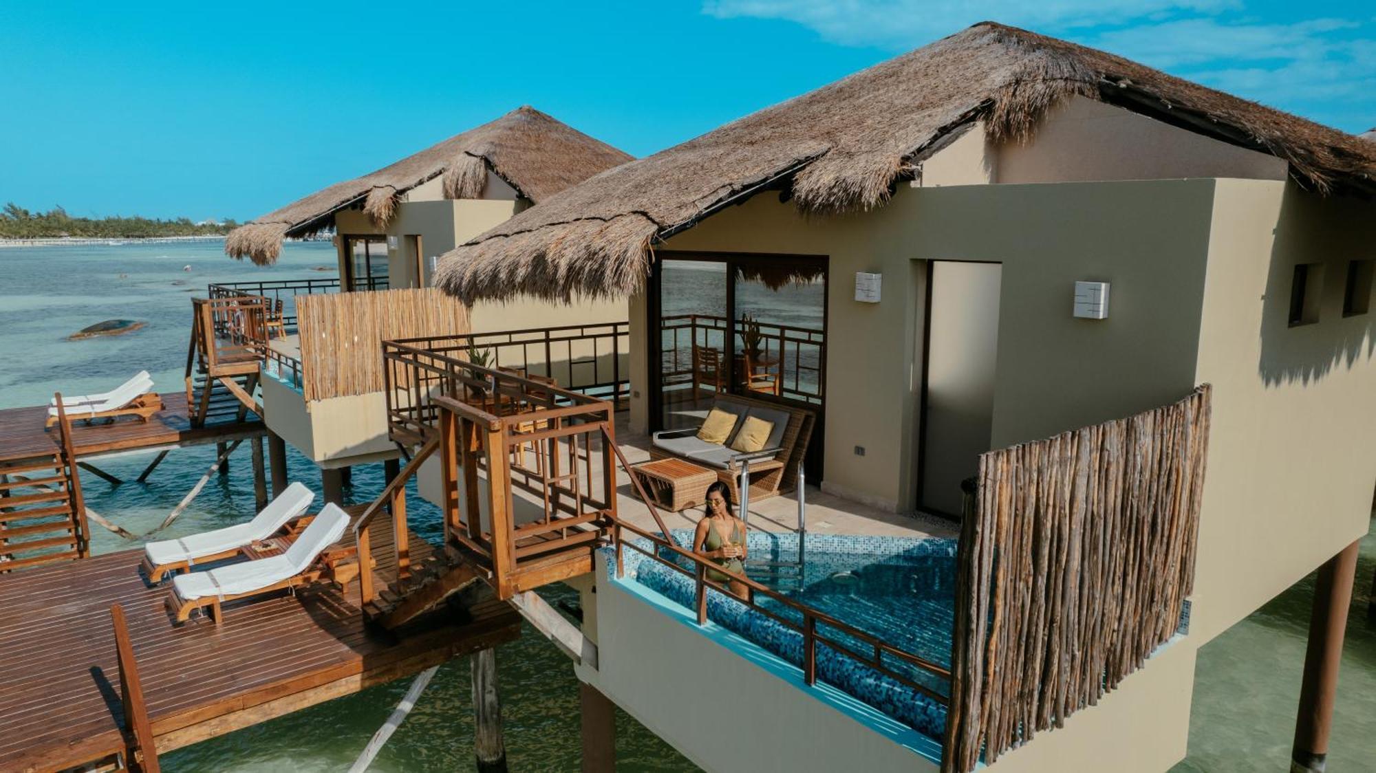 Palafitos Overwater Bungalows Catamaran, Cenote & More Inclusive (Adults Only) Playa del Carmen Extérieur photo