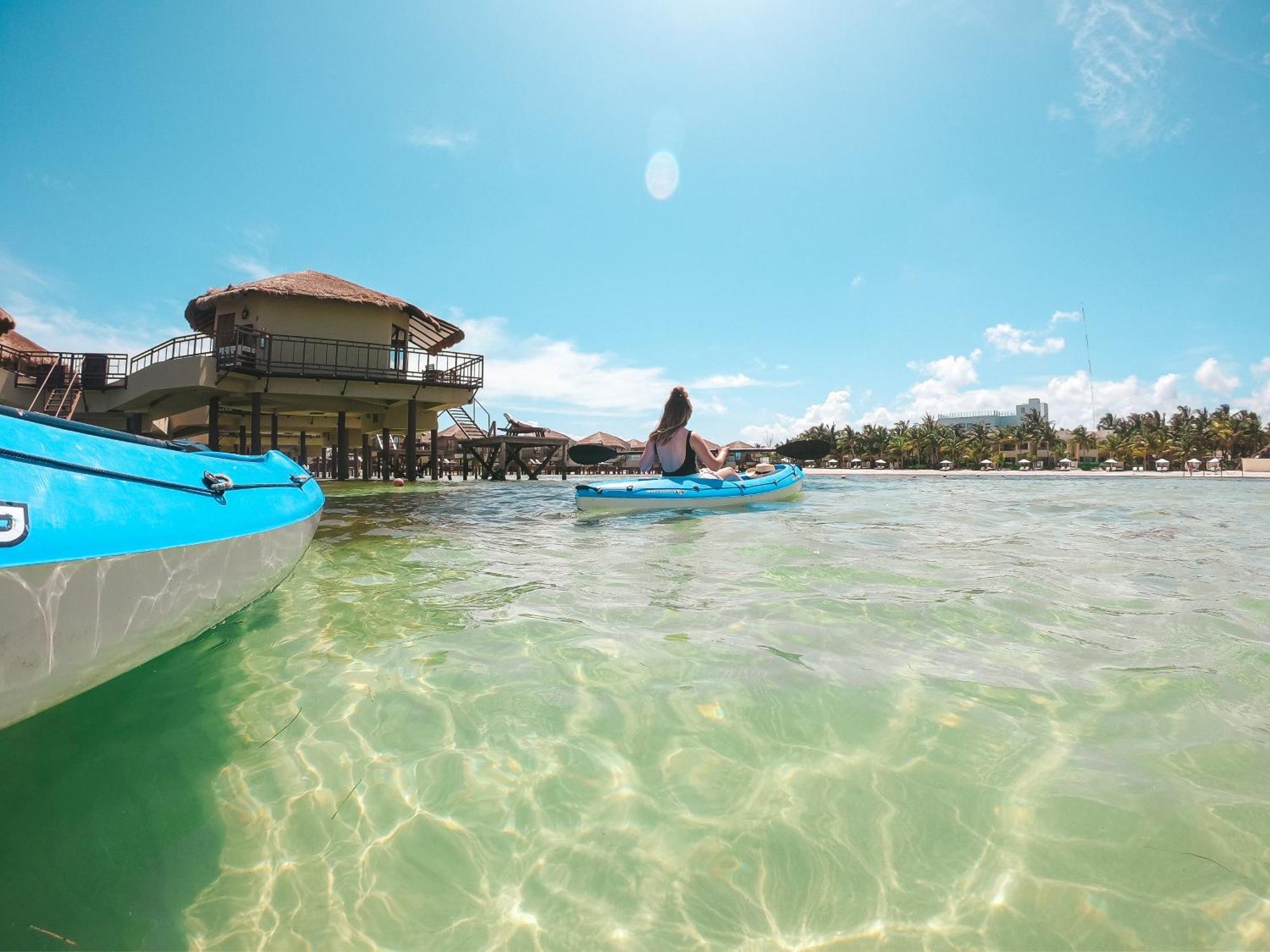 Palafitos Overwater Bungalows Catamaran, Cenote & More Inclusive (Adults Only) Playa del Carmen Extérieur photo